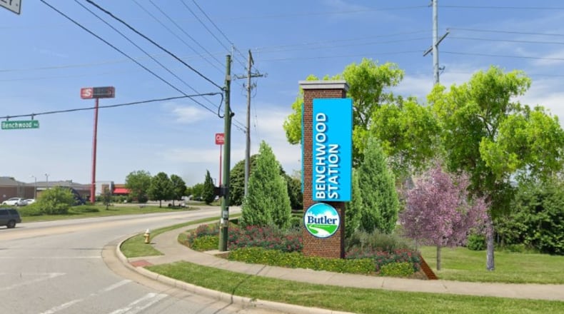 New Benchwood Station signage in Butler Twp. near Miller Lane. CONTRIBUTED