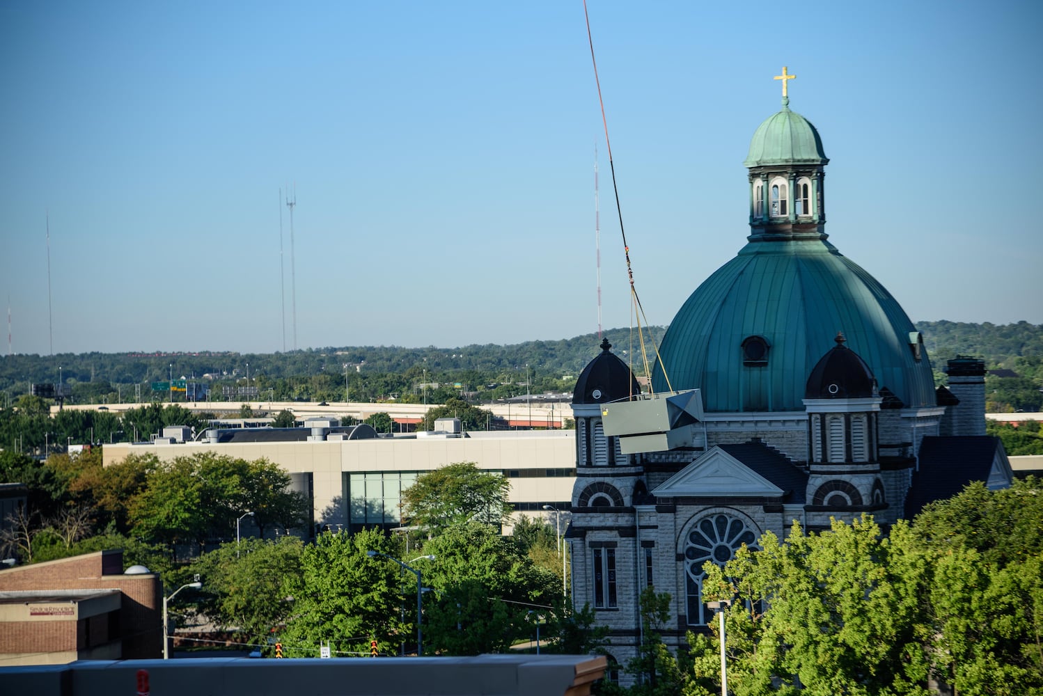 PHOTOS: Special delivery to Dayton Arcade