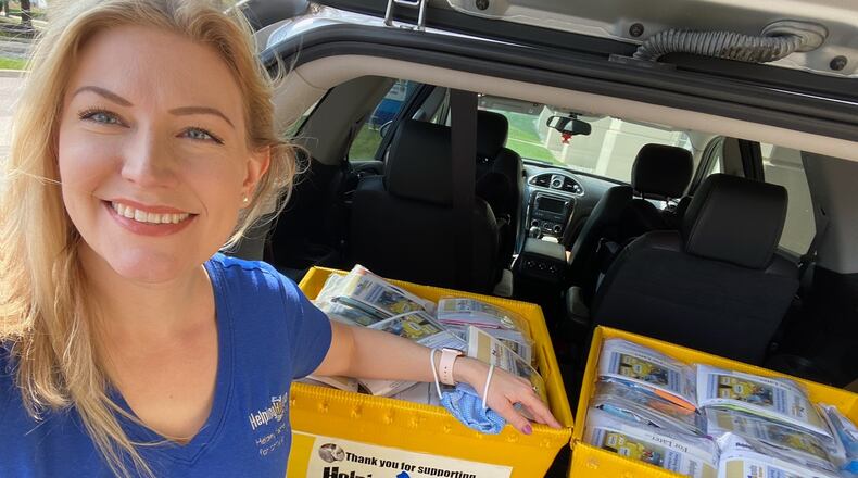 Helping Hands of Dayton, which provides Care Kits for families during an overnight hospital stay, is one of the non-profit organizations that have benefited from the generosity of our Make a Difference readers. CONTRIBUTED