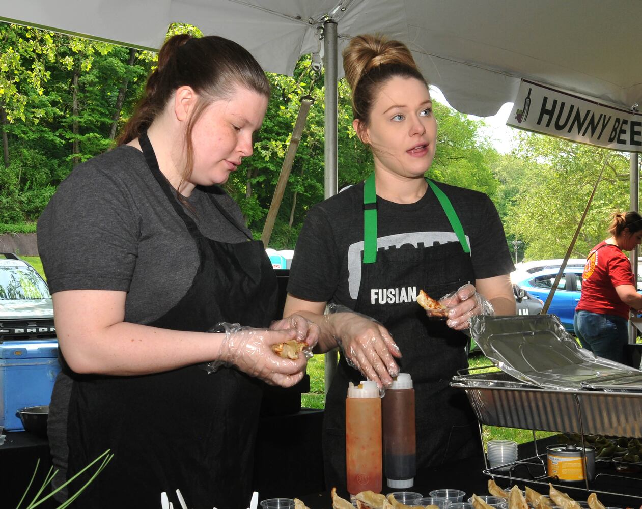 Did we spot you at Fleurs de Fete at Carillon Historical Park?