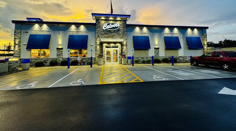 Culver's is set to open at 1100 E. Dixie Drive in West Carrollton on Monday, July 7. The fast-casual restaurant chain, which is known for its ButterBurgers and fresh frozen custard, is the first business at the city's River District. CONTRIBUTED