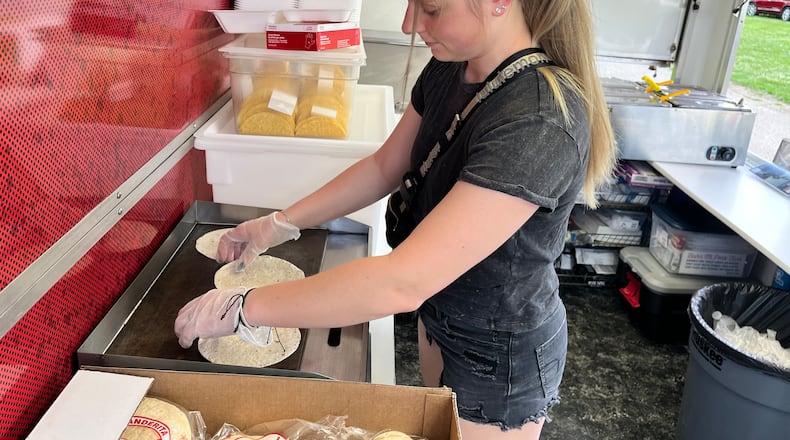 Dayton Daily News Reporter Natalie Jones gains food truck experience with Cory Thompson, the owner of What The Taco?!