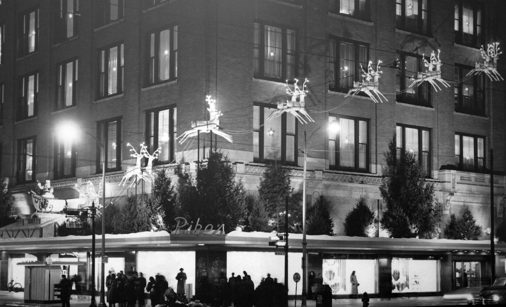 Christmas downtown