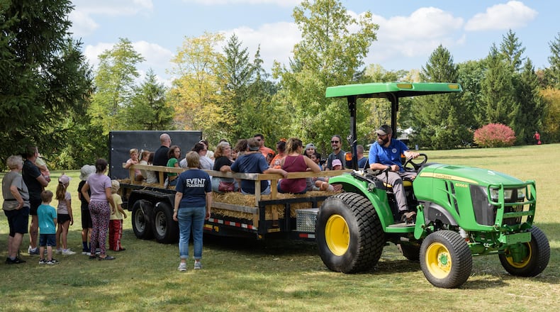 The Centerville Fall Fest was held at Stubbs Park on Saturday, Sept. 30, 2023. Hosted by the City of Centerville and The Heart of Centerville and Washington Twp, the annual festival featured a vendor village, food trucks, hayrides, petting zoo, pumpkin patch, live music and more. Did we spot you there? TOM GILLIAM / CONTRIBUTING PHOTOGRAPHER