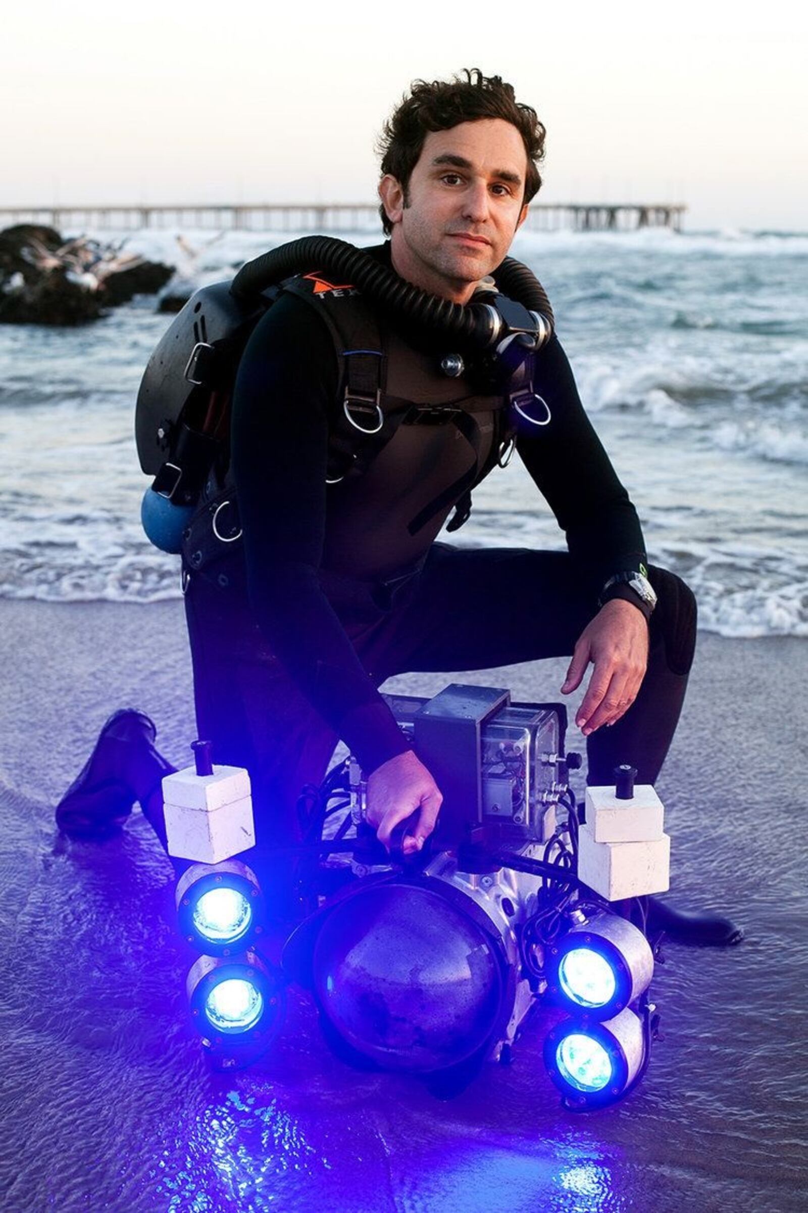 Marine biologist David Gruber will discuss the ocean's greatest depths as part of Dayton Live's "National Geographic Live!" Series, which will be presented virtually Tuesday, March 30. CONTRIBUTED