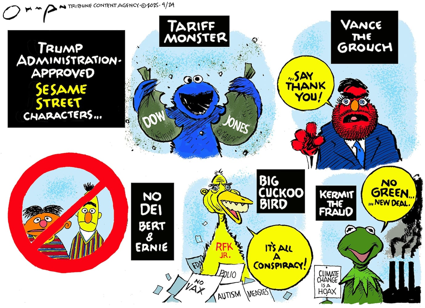 CARTOONS: Jack Ohman, April 27, 2025