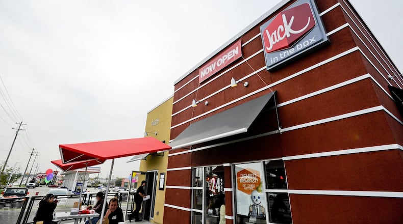 Jack in the Box is located at 7425 Tylersville Road in West Chester Twp.