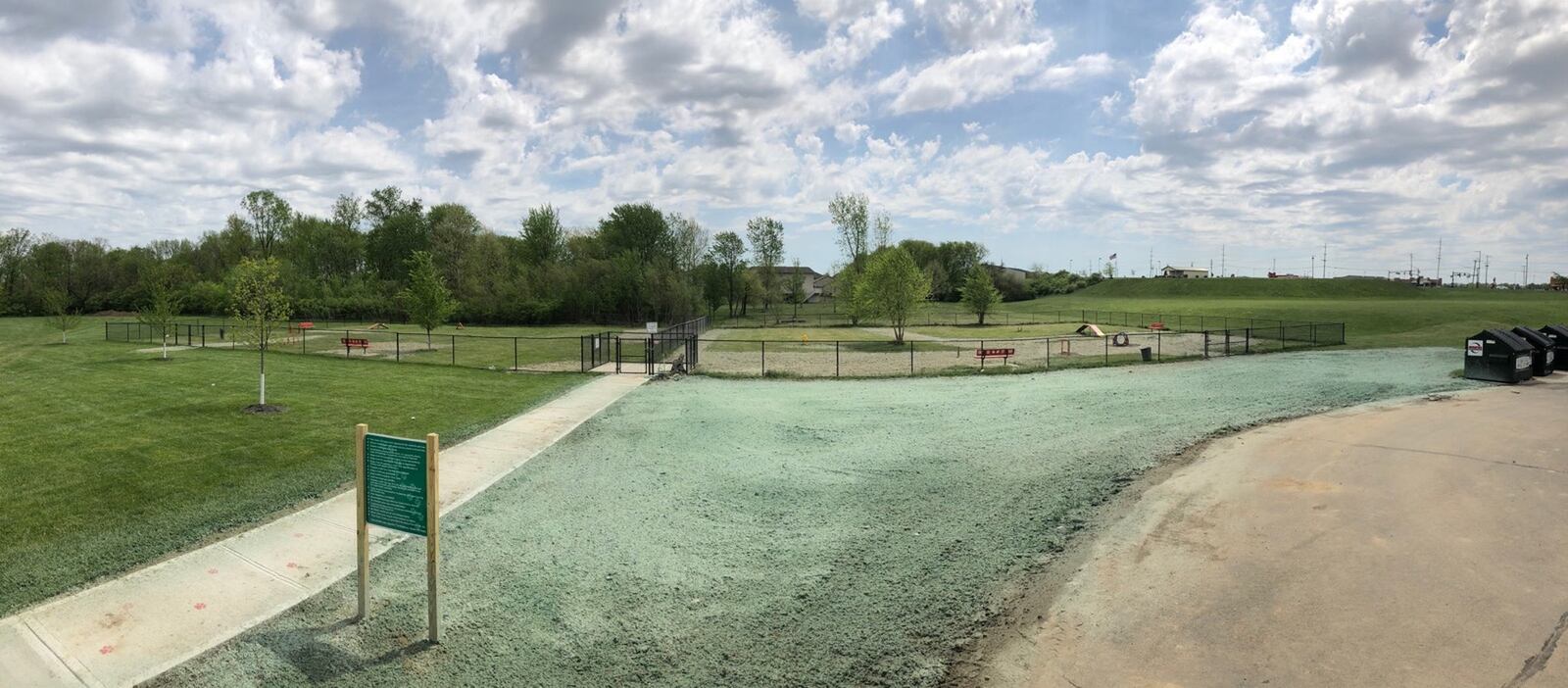 The grand opening of the renamed Schafers Run Dog Park at 6485 Vonnie Vale Court is set for 9:30 a.m. Saturday, May 19. CONTRIBUTED