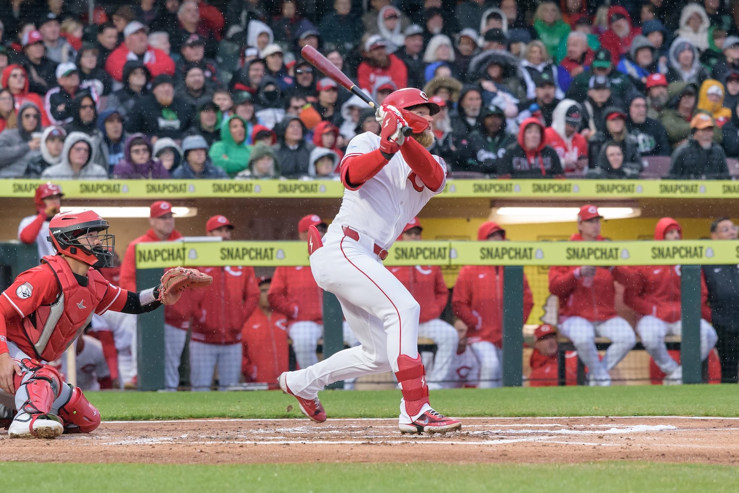 PHOTOS: Cincinnati Reds vs. Reds Top Prospects at Day Air Ballpark