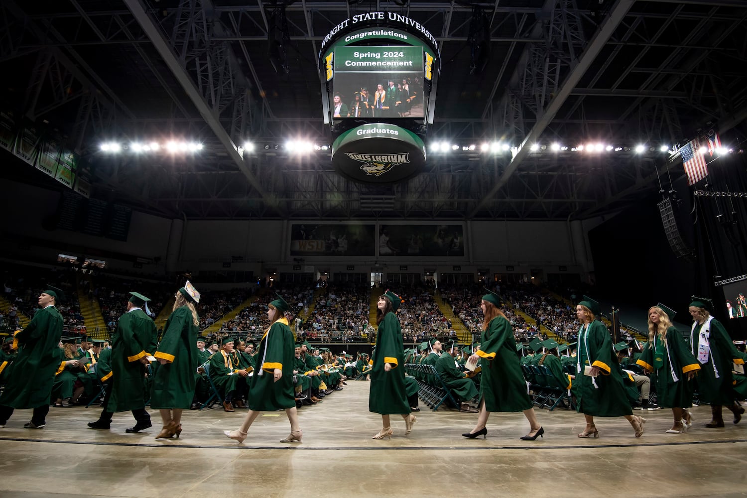 Wright State University graduation 8