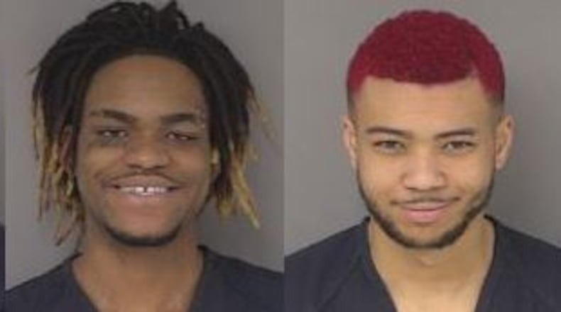 From left, Trinity McComas, Alexander Stanton, Marquis Halliburton and Maiah Morter