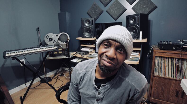 Columbus-based rapper-producer Blueprint, who got his Commercial Driver’s License and drove a truck during the pandemic, performs at Blind Bob’s in Dayton on Friday.