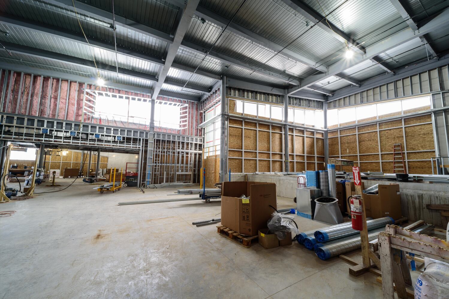 PHOTOS: A look at construction at the Dayton Metro Library’s new Huber Heights Branch