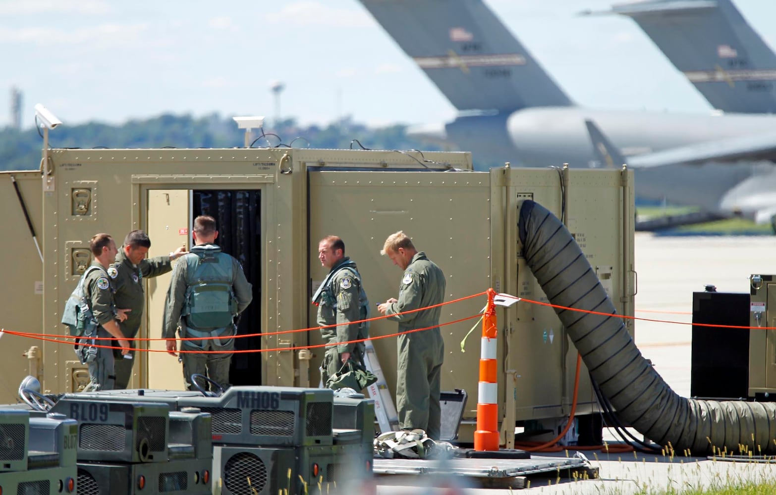 Fighter Jets Return to Wright-Patt