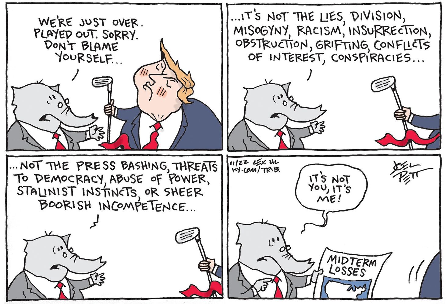 WEEK IN CARTOONS: Trump’s 2024 run, Twitter and more