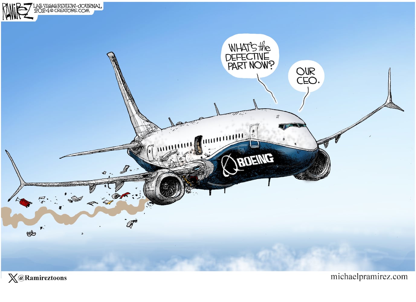 CARTOONS: Michael Ramirez, March 20, 2024