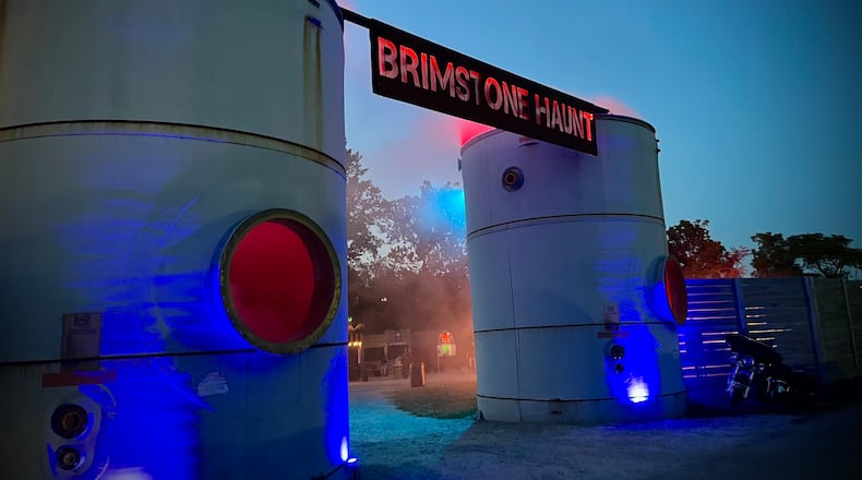 Brimstone Haunt is a haunted attraction at 525 Brimstone Road in Wilmington near the Ohio Renaissance Festival. NATALIE JONES/STAFF