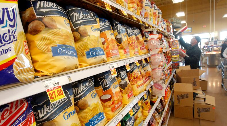 Roughly 79 percent of Super Bowl watchers will buy food for the game. LISA POWELL / STAFF