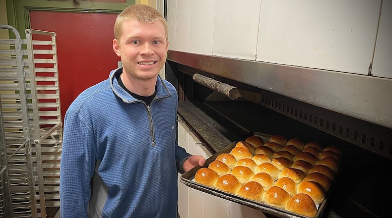 Patrick Parin is opening 5 Frenchies Old North Dayton Bakery at 700 Troy St. NATALIE JONES/STAFF