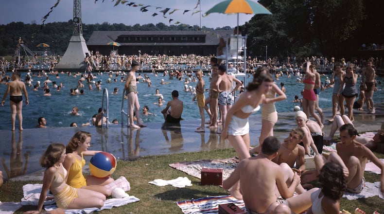 Legendary Dayton industrialist Edward Deeds created Old River Park as a recreational area for NCR employees and their families. One of Old River Park’s most popular features was its swimming pool. Outfitted with diving boards and water slides, a large, ornate tower divided the pool’s shallow and deep ends. CONTRIBUTED BY DAYTON HISTORY