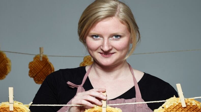 Stine Aasland, the "Waffle Queen." (Paul Paiwonsky/SOG Publishing)