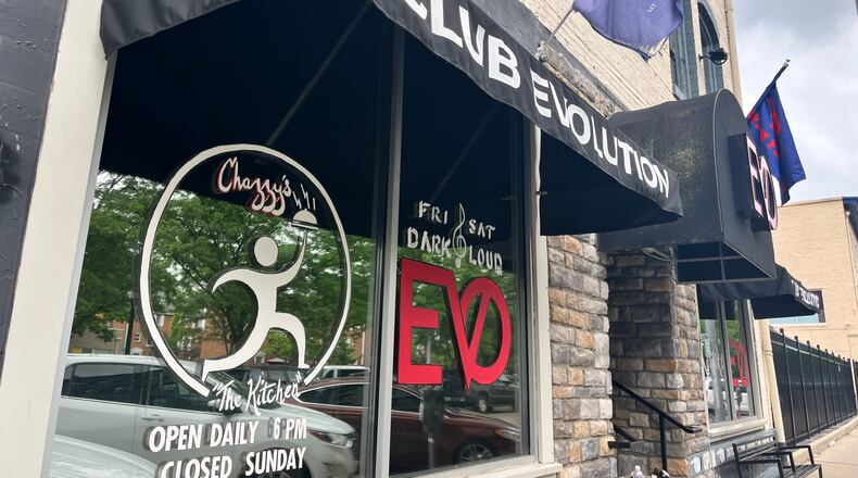 Chazzy’s Kitchen is located inside Club Evolution in downtown Dayton near Day Air Ballpark. NATALIE JONES/STAFF