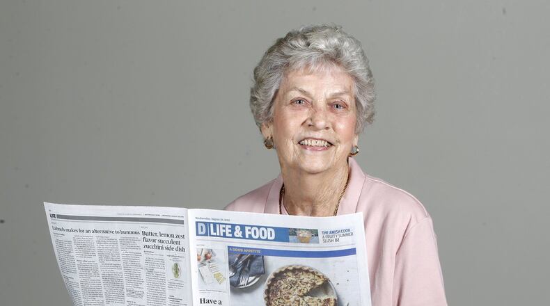 Mary Warbutton is a long-time Dayton Daily News subscriber. LISA POWELL / STAFF