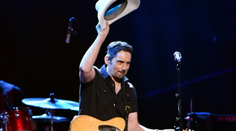 NASHVILLE, TN - NOVEMBER 14: (FOR EDITORIAL USE ONLY) Singer-songwriter Brad Paisley performs onstage during the 52nd annual CMA Awards at the Bridgestone Arena on November 14, 2018 in Nashville, Tennessee. (Photo by Michael Loccisano/Getty Images)