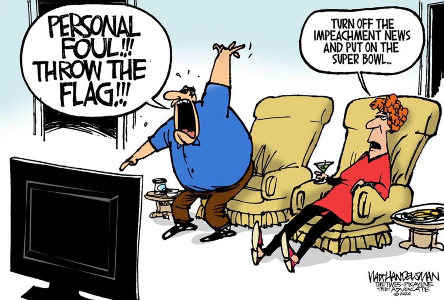 Week in cartoons: Iowa caucus, impeachment acquittal and more