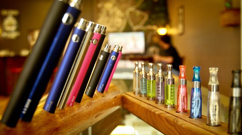 For high school and middle school students, vaping rates have increased dramatically in recent years. And since young people’s brains are still developing, they are particularly vulnerable to nicotine addiction. JIM WITMER / DAYTON DAILY NEWS