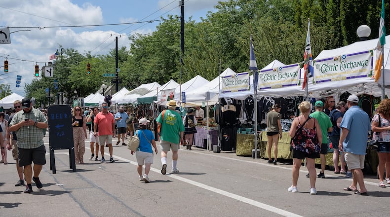 The Dayton Celtic Festival was held at RiverScape MetroPark in downtown Dayton from Friday, July 28 to Sunday, July 30, 2023. TOM GILLIAM / CONTRIBUTING PHOTOGRAPHER