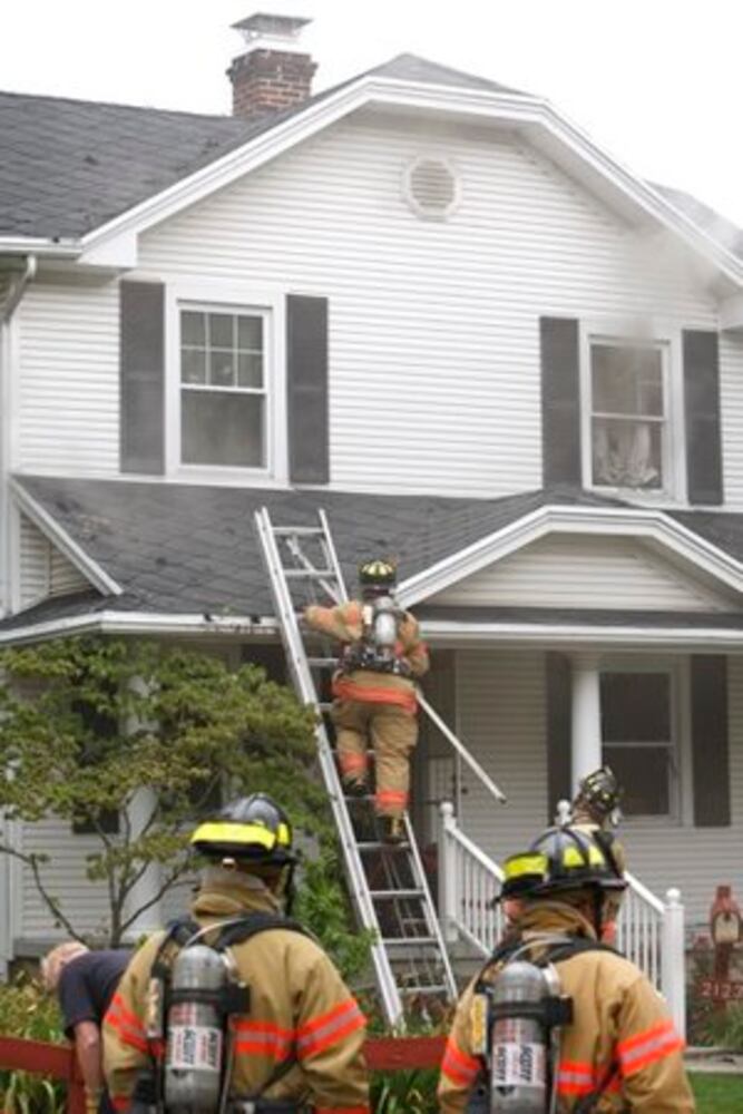 House fire in Oakwood