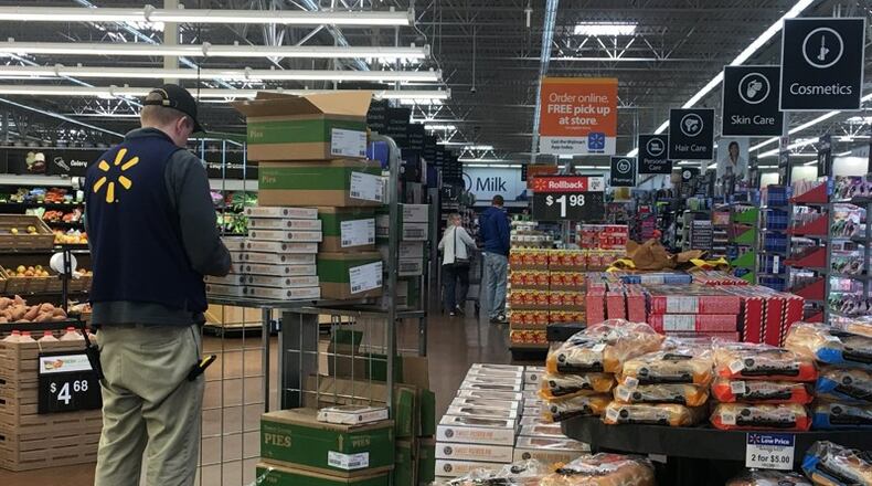 Walmart in Huber Heights has been honored for its commitment to diverse hires. KARA DRISCOLL/STAFF