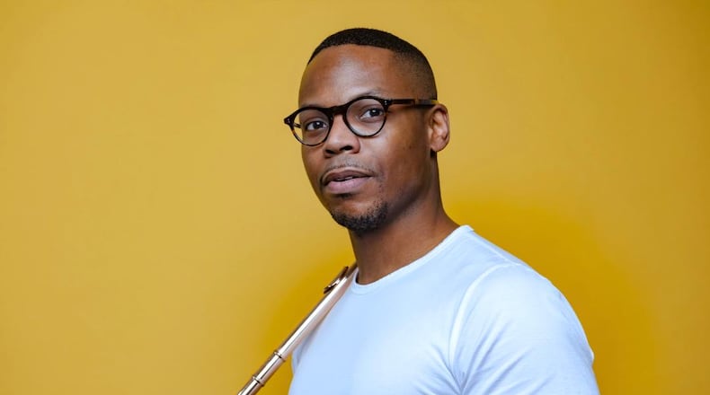Dayton native Brandon Patrick George won a Grammy Award as part of the New York-based chamber group Imani Winds. PHOTO BY LAUREN DESBERG