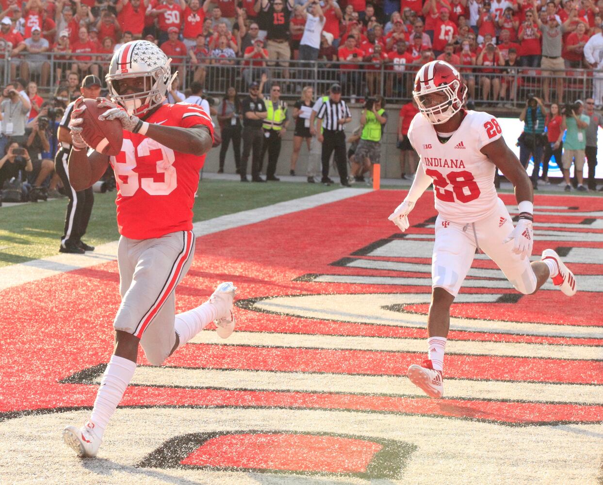 Ohio State Buckeyes: 49 photos for 49 points in victory over Indiana