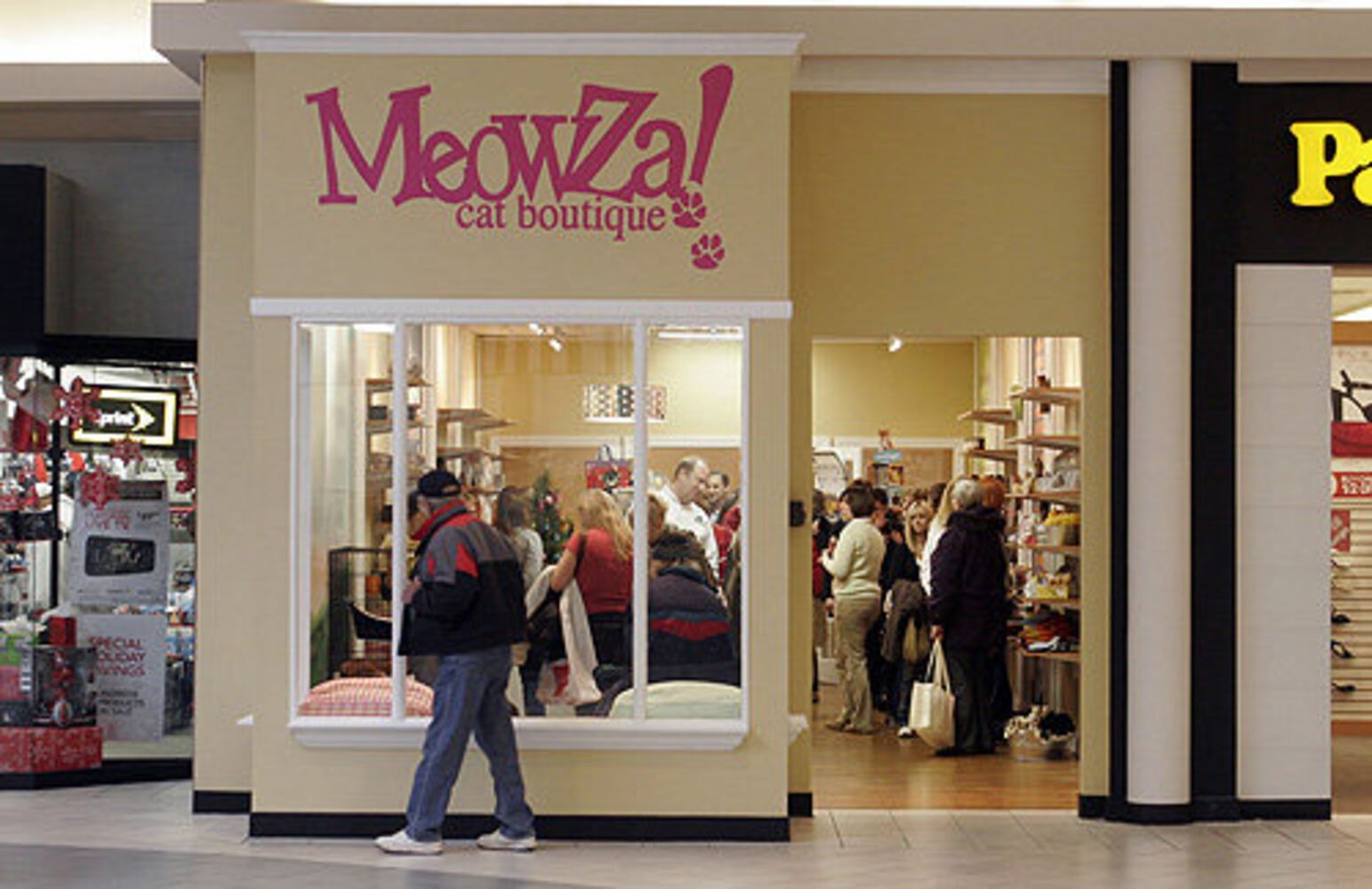 Meowza Cat Boutique at the Dayton Mall