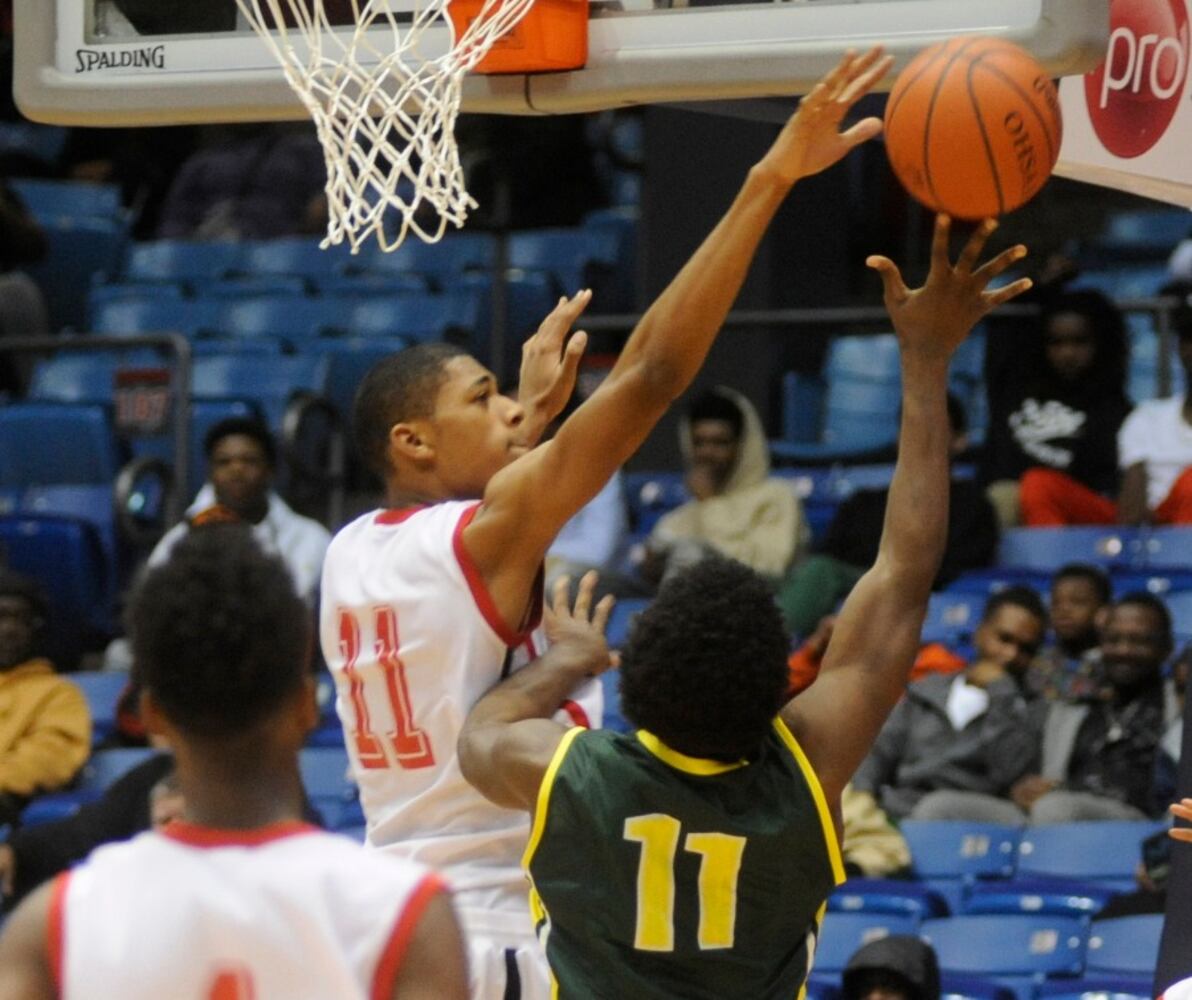 Area H.S. boys basketball action