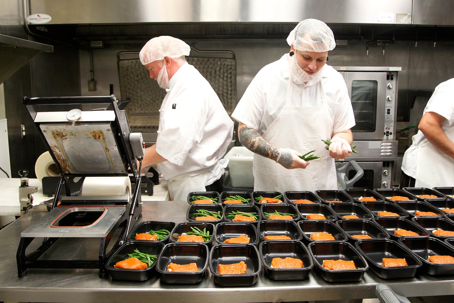 Pink Ribbon Girls meal preparation