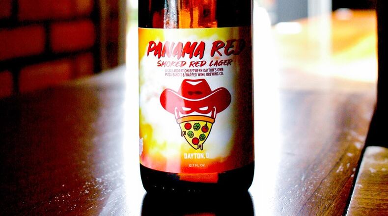Warped Wing Brewing Company and The Pizza Bandit have collaborated to create the Panama Red pizza and beer, which is set to be released on Tuesday, April 20.