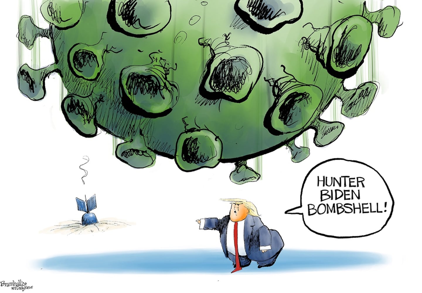Week in cartoons: The final debate, Jeffrey Toobin and more