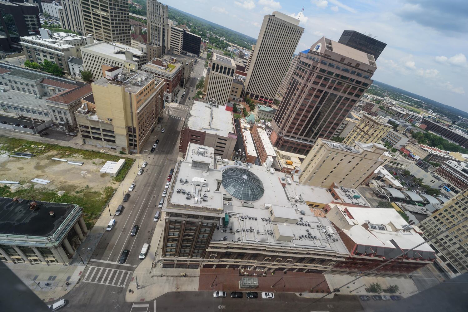PHOTOS: Construction progress at The Deneau Tower in downtown Dayton