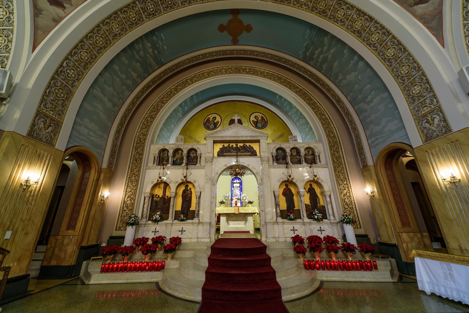 PHOTOS: The exquisite Annunciation Greek Orthodox Church decorated for Christmas