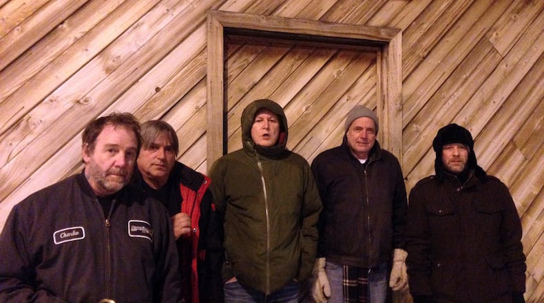 Guided by Voices, (from left) Mitch Mitchell (guitar), Greg Demos (bass), Robert Pollard (vocals), Tobin Sprout (guitar and vocals) and Kevin March (drums). CONTRIBUTED