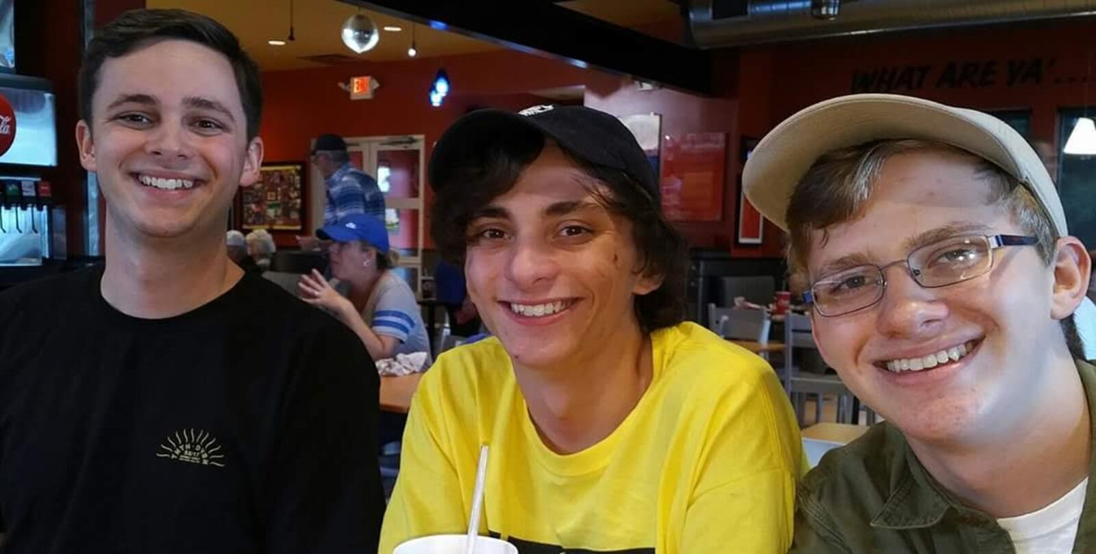 Amy Radachi's sons, Sam, Jack and Will Radachi. CONTRIBUTED PHOTO