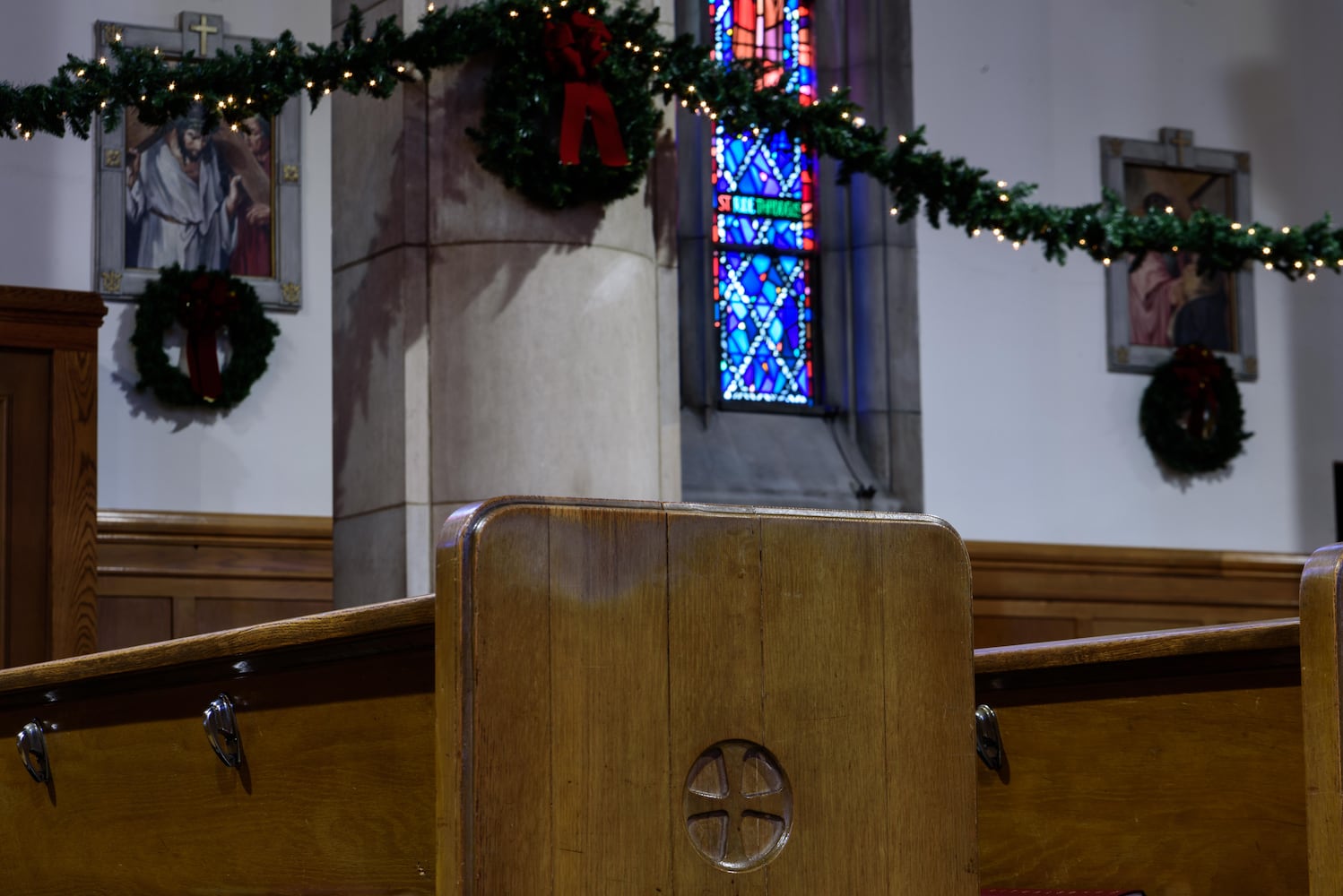 PHOTOS: A look inside St. Anthony of Padua Catholic Church decorated for Christmas