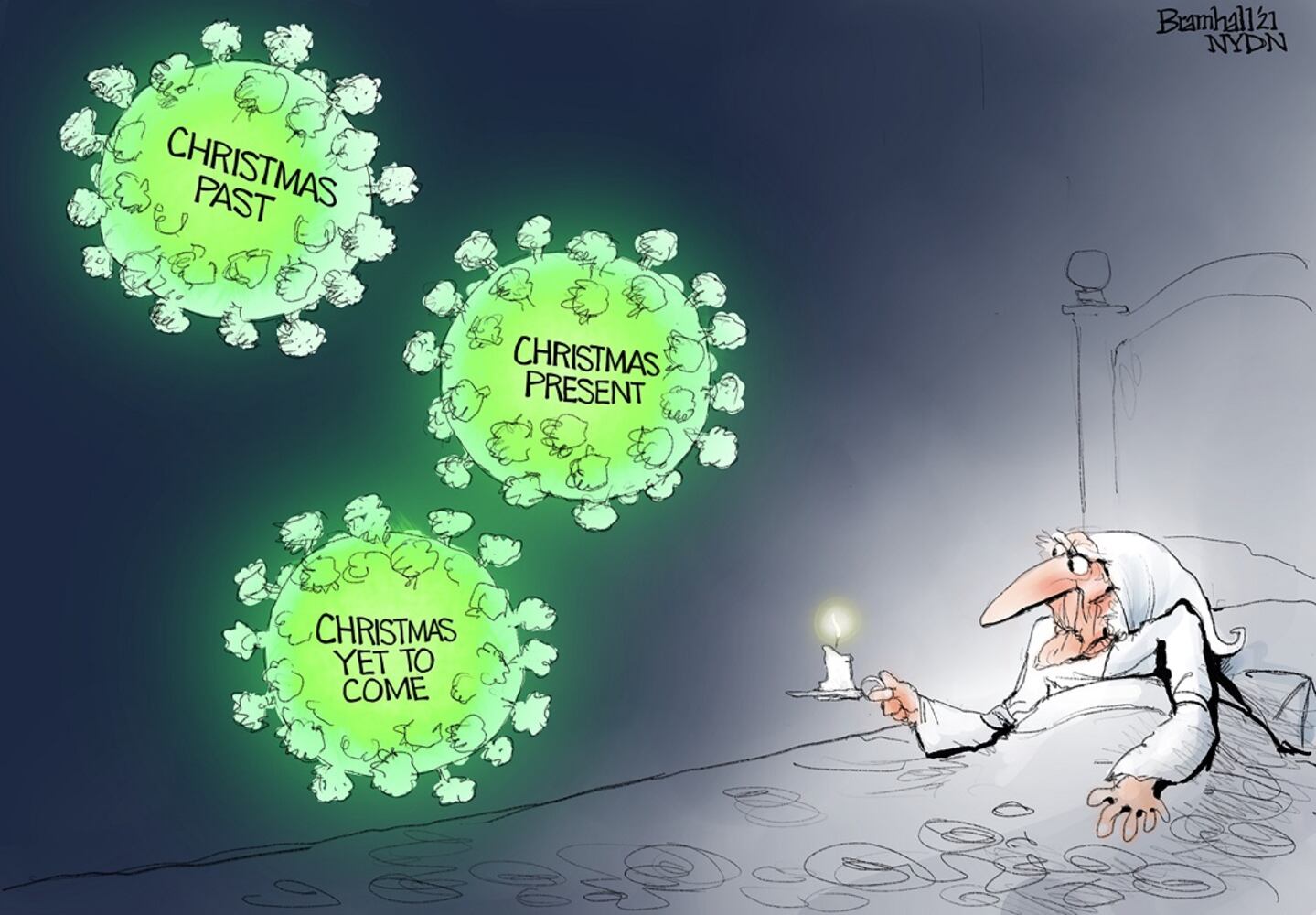 WEEK IN CARTOONS: COVID Christmas, deadly tornadoes, Joe Manchin and more