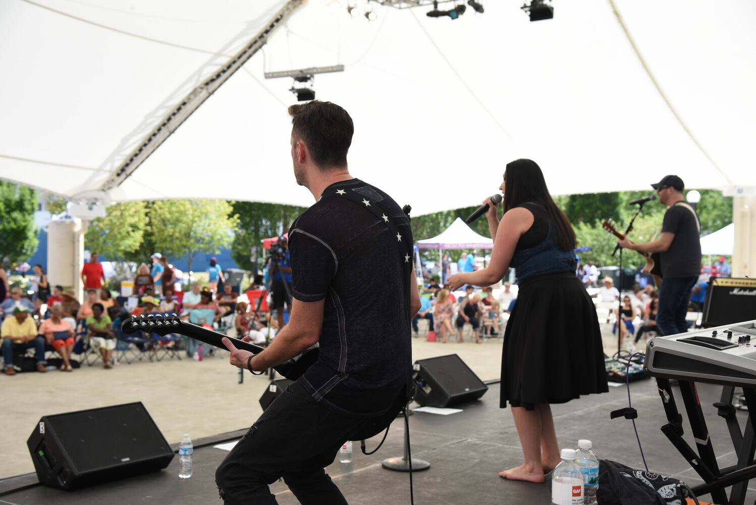 Photos:  Dayton Strong at RiverScape