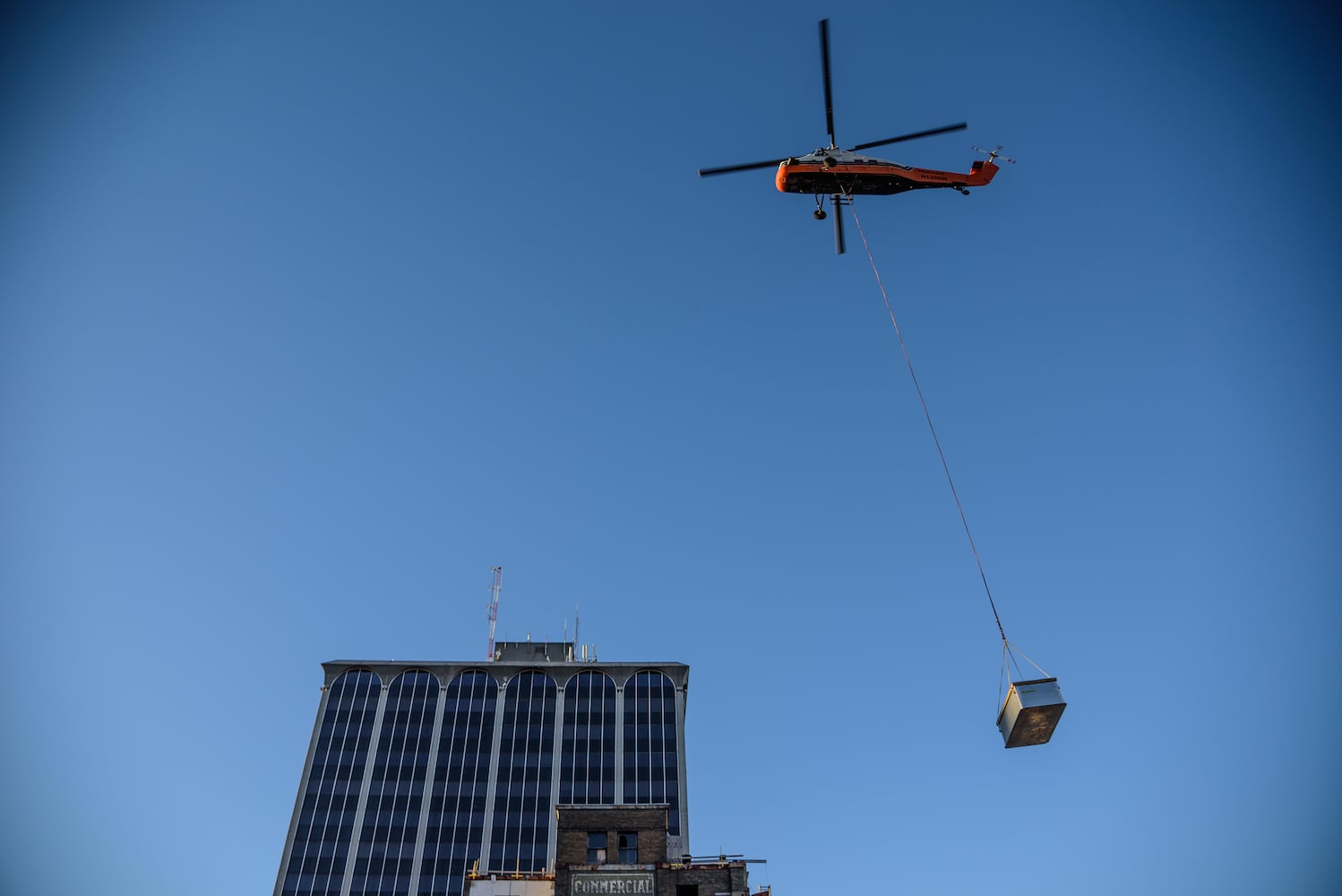 PHOTOS: Special delivery to Dayton Arcade