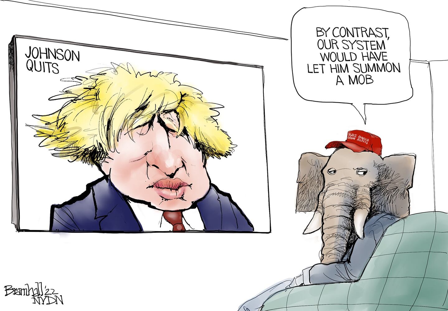 WEEK IN CARTOONS: Parade shooting, Boris Johnson and more