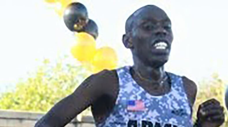 Olympian Paul Chelimo will be the guest speaker at the 2022 Air Force Marathon, scheduled for Sept. 16-17. CONTRIBUTED PHOTO